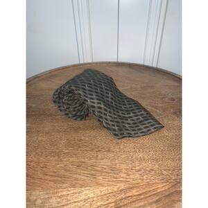 Executive Collection Men's Multicolor Geometric Silk Tie Classic Width 57"-60"